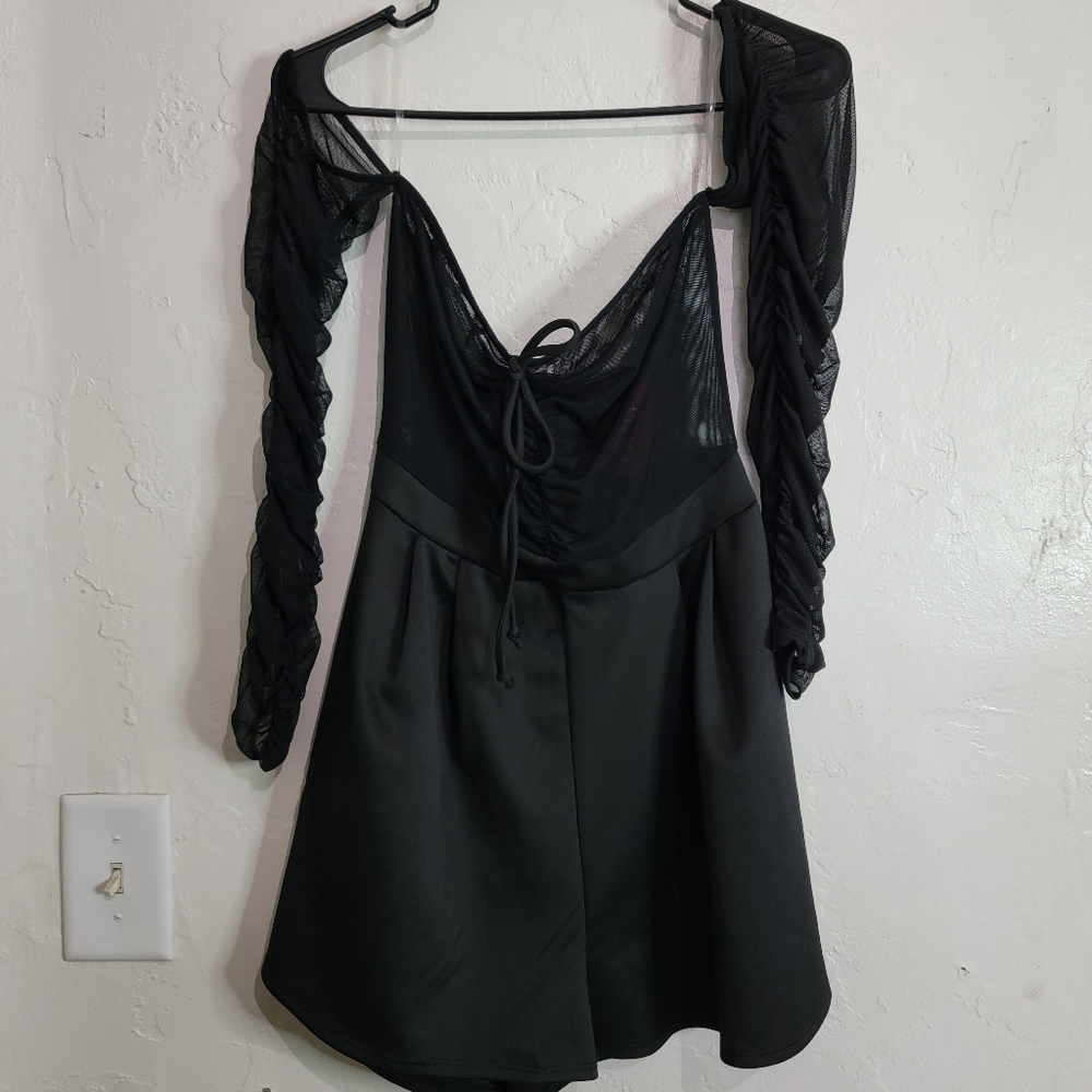 A'GACI Sweet and Flirty Ruched Romper